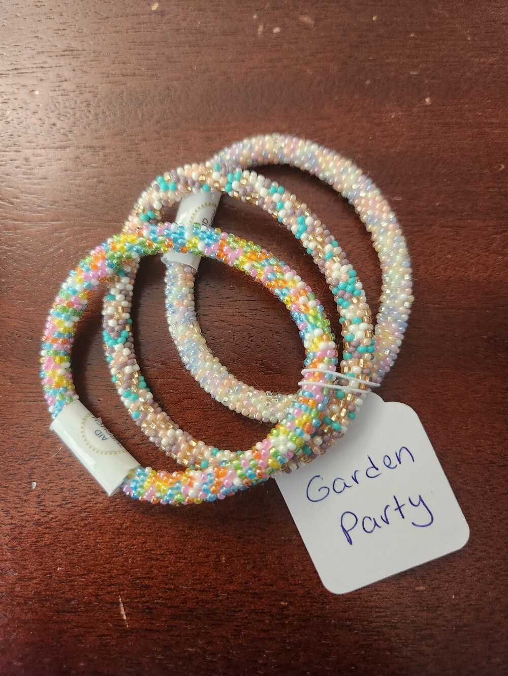 The Original Roll-On Bracelet Bundle Of Three - Garden Party